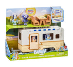 Bluey & Jean Luc's Caravan Adventures Playset