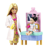 Barbie Careers Pediatrician Doll Playset