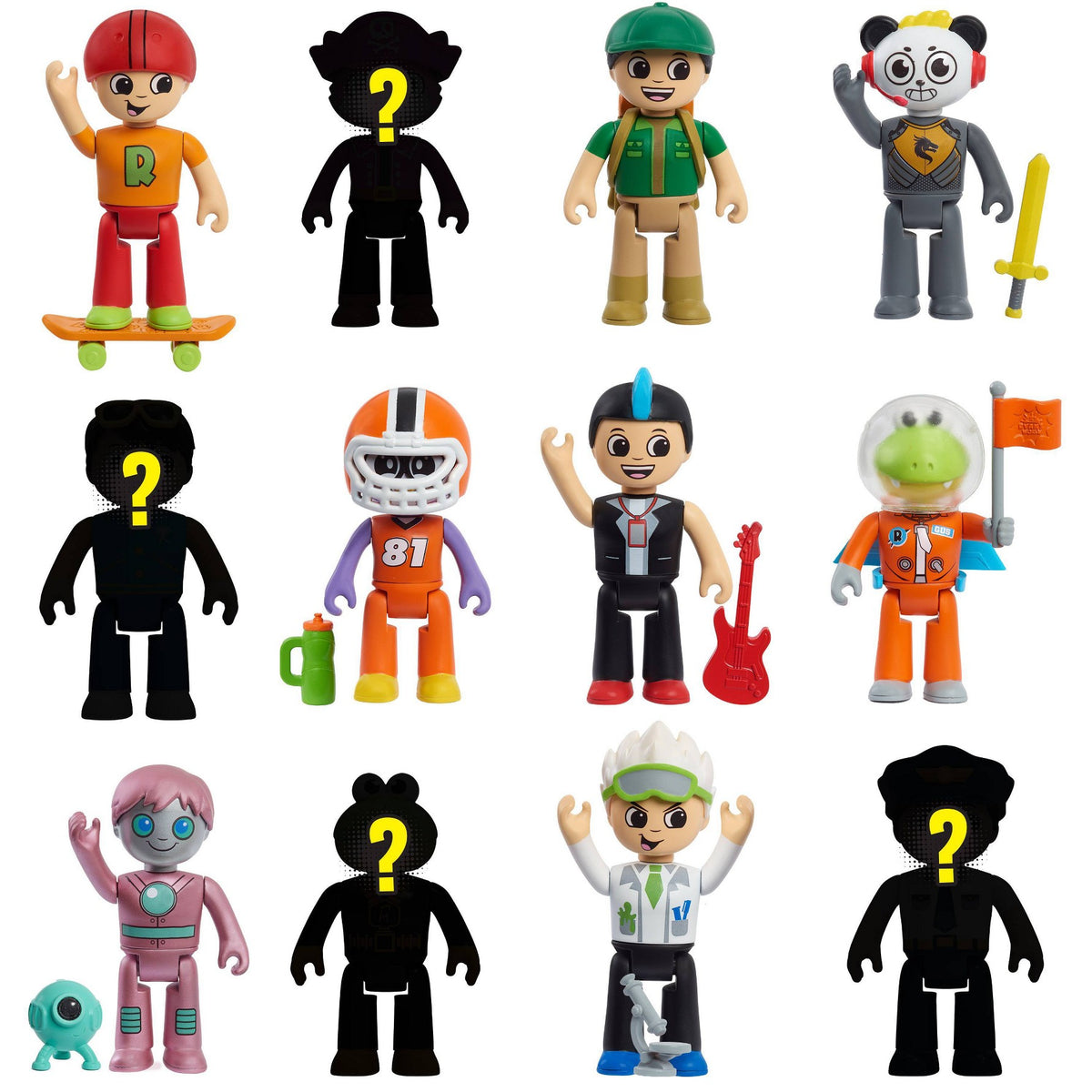 Ryan's World Deluxe Collector's Figure Pack - Set (Bonus Surpises ...