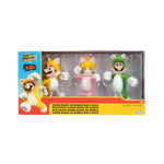 Super Mario 3D World Multi Pack Browsers Fury Toy Cat Mario Peach Luigi Figure