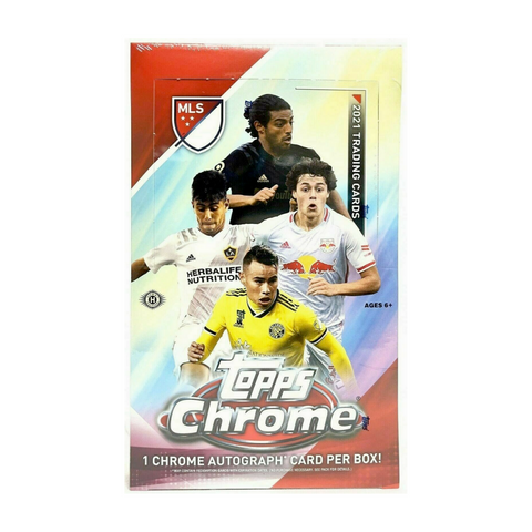 2021 Topps MLS Major League Soccer Chrome Hobby Box