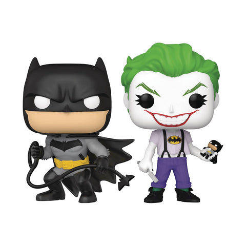 Funko Pop! Heroes: DC White Knight Batman & The Joker SDCC 2021 PX Previews 2PK