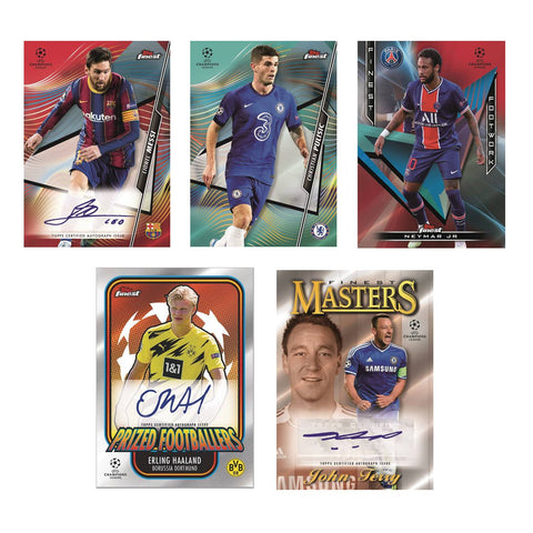 20/2021 Topps Finest UEFA Champions League Soccer Box