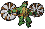 TMNT - 80S MICHELANGELO PATCH 4/28