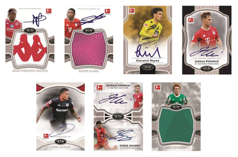 2021 Topps Tier One Bundesliga Soccer Hobby Box