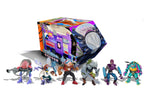 TMNT Retro Rotocast Villains Mutant Module 6PC Action Figure Set