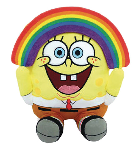 PHUNNY SPONGEBOB SQUAREPANTS RAINBOW 8IN PLUSH (C: 1-1-2)