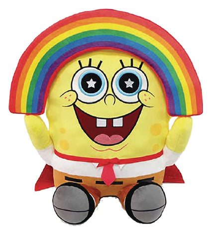 SPONGEBOB SQUAREPANTS RAINBOW HUGME 16IN PLUSH (C: 1-1-2)