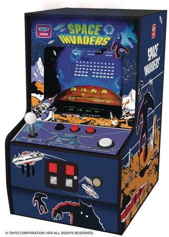 Retro Space Invaders 6.75IN Micro Arcade