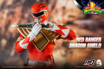 ThreeZero Mighty Morphin Power Rangers Dragon Shield Red Ranger 1/6 Figure PX Exclusive