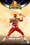 ThreeZero Mighty Morphin Power Rangers Dragon Shield Red Ranger 1/6 Figure PX Exclusive