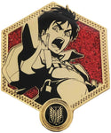 Golden Eren Yeager - 1st Edition Attack on Titan Collectible Enamel Pin