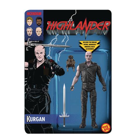 FIG BIZ - Highlander The Kurgan 5IN Action Figure