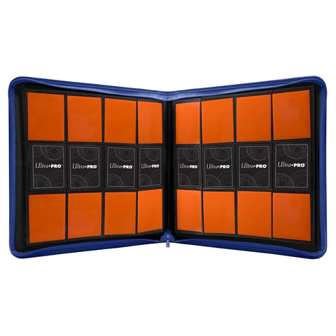 Ultra PRO - 12 Vivid 12-Pocket Zippered Trading Cards Pro Binder (480 Cards)