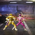 MMPR/TMNT Lighting Mikelangelo & April Action Figures 2PK