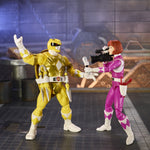 MMPR/TMNT Lighting Mikelangelo & April Action Figures 2PK