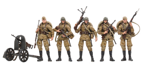 Joy Toy WWII Soviet Infantry 5 Pack