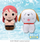 LoveLive! Sunshine!! - Riko & Shiitake Sit Down Plush (Set of 2)