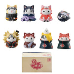 Naruto Nyaruto Battle w/Akatsuki Muni (Set of 8) w/Gift 4/19