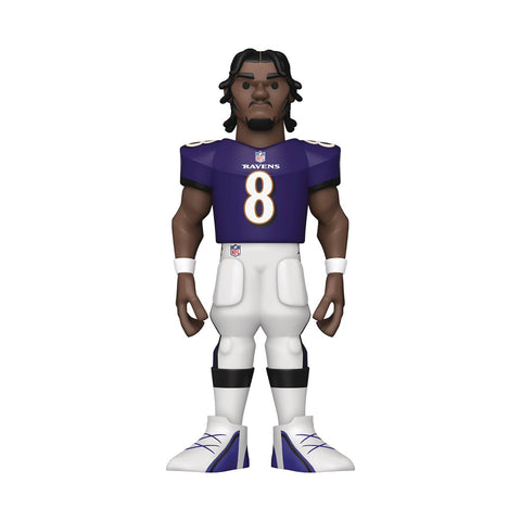 Funko Gold: NFL - Ravens Lamar Jackson Vinyl