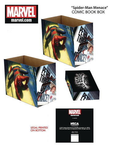 NECA: Marvel Spider-Man Menace Short Comic Storage Box (Set of 5)