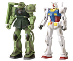 Bandai Gundam Infinity: Epic Battle - RX78-2 & Zaku II Action Figures (Set of 2) 2021 Con Excl.