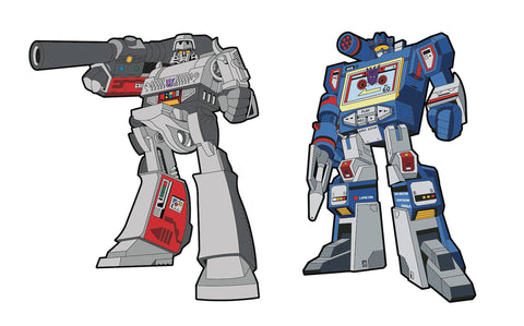 Tranformers Megatron X Soundwave Retro Pin Set (M/10)