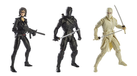 G.I. Joe Classified Collection Snake Eyes Origins (Set of 3)