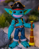 Plunderlings Captain Teal Action Figure (M/3)