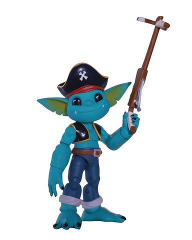 Plunderlings Captain Teal Action Figure (M/3)