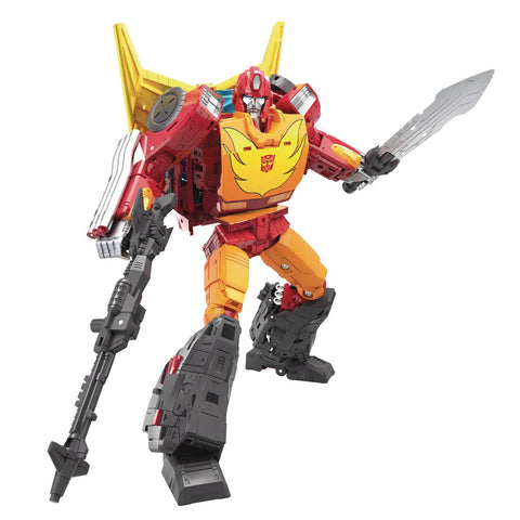 Transformers Generations War for Cybertron: Kingdom Commander WFC-K29 Rodimus Prime with Trailer