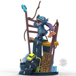 Quantum Mechanix Disney Q-Fig Diorama - Stitch