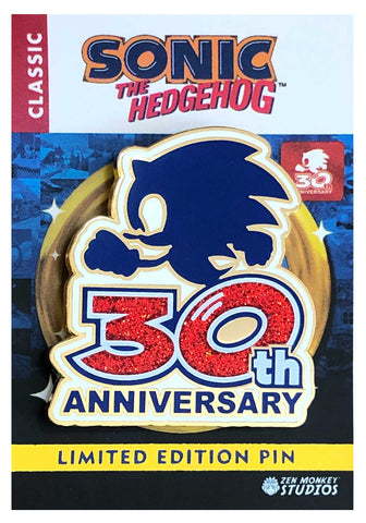 Sonic The Hedgehog: Sonic Logo 30th Anniversary Limited Edition Pin