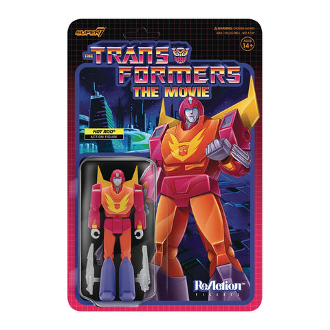 Super7 Transformers: Hot Rod Wave 4 Reaction Figure