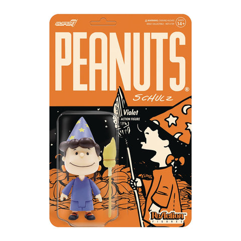 Super7: Peanuts Halloween Witch Violet Wave 4 Reaction Figure