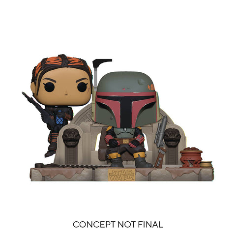 Funko Pop! Moment: The Mandalorian - Boba Fett & Fennec Shand