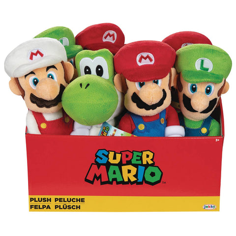 Jakks Pacific: Super Mario Plushies Wave 1