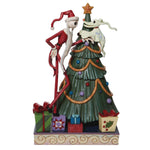 Disney Traditions NBX Santa Jack and Zero w/Tree 10.8" Figure