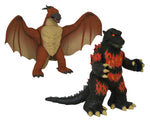 Godzilla Burning Godzilla & Rodan Vinimate 2PK