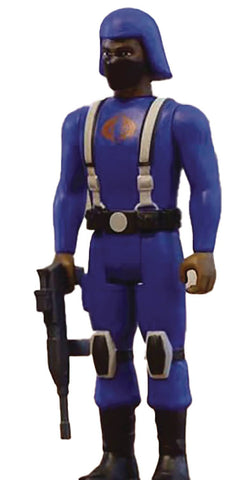 G.I. Joe Cobra Trooper Y-Back Dark Brown Wave 1A Reaction Figure