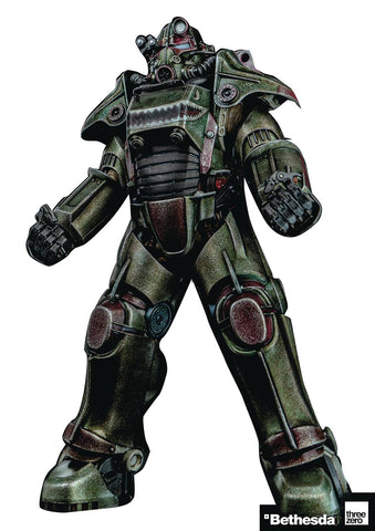 Fallout T-45 Power Armor Hot Rod Shark Armor Pack