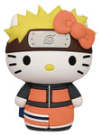 Naruto X Hello Kitty 3D Foam Magnet