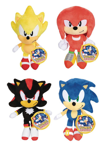 Sonic The Hedgehog 7" Basic Plush Wave 5 (Set of 4)