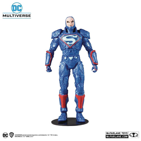 McFarlane Toys DC Comics Multiverse - Lex Luthor Power Suit Blue Action Figure - May 2022