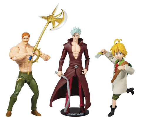 McFarlane Seven Deadly Sins - Wave 1 Figures (Set of 3) - May 2022 - Aug 2022