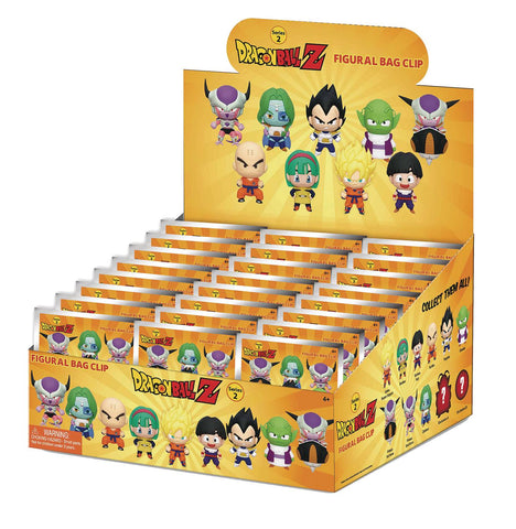 Dragonball Z Series 02 3D Foam Bag Clips (Factory Sealed Case 24PC)