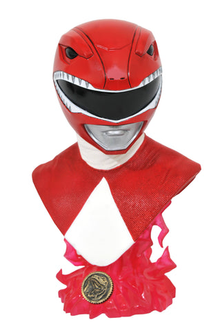Mighty Morphin Power Rangers: L3D Red Rranger 1/2 Scale Bust