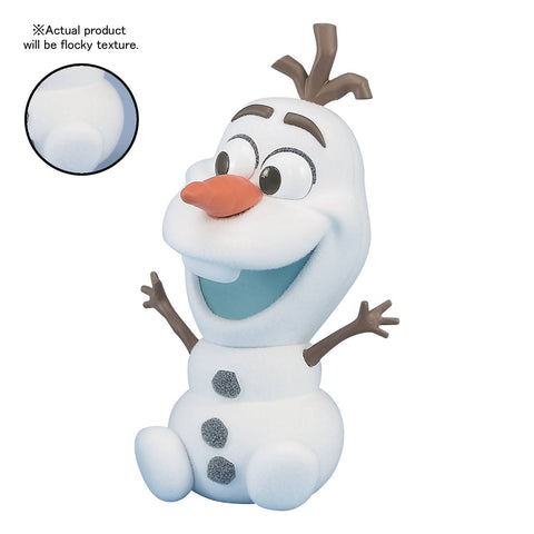 Disney Characters: Fluffy Puffy Olaf Figure