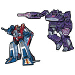 Transformers: Shockwave & Starscream Retro Pin