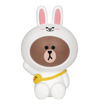 Line Friends VPB-006 Cony Costume Brown Vinyl Piggy Bank